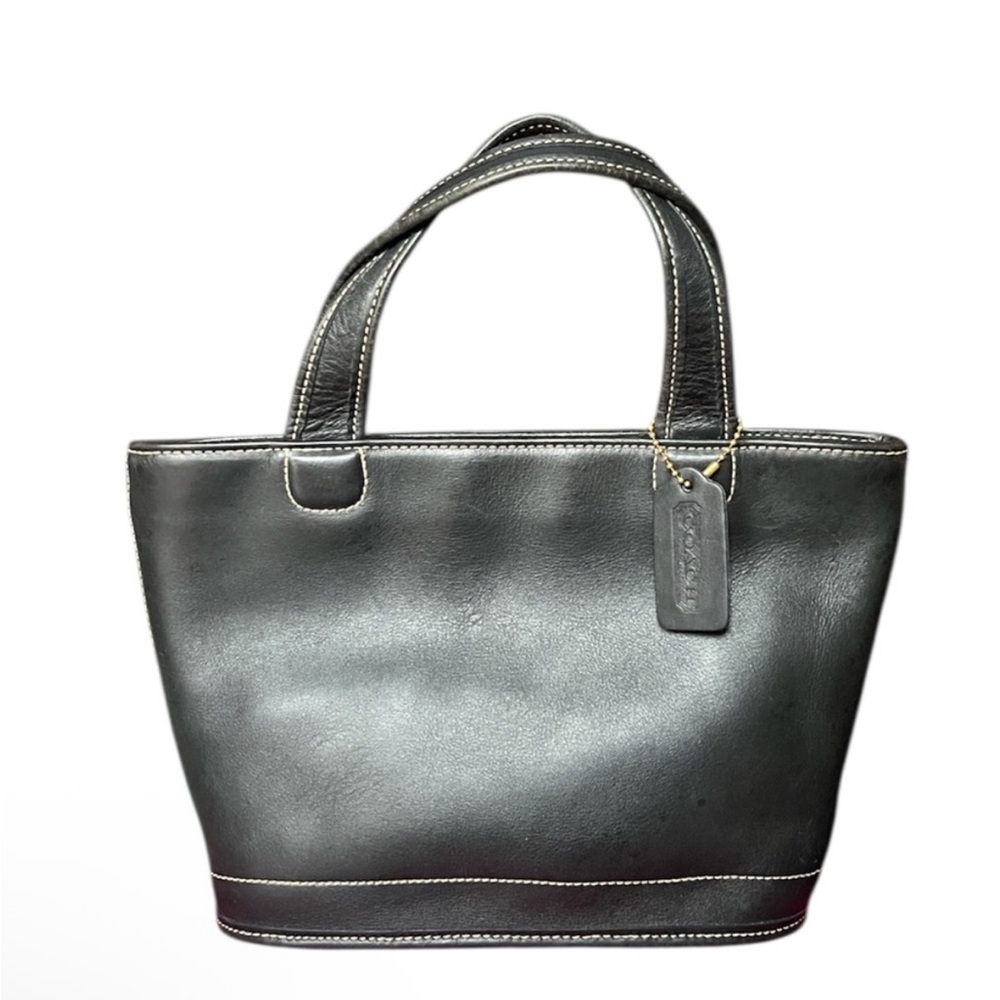 Vintage Coach Bleecker Mini Tote aka the Bleecker Small Basket Bag, #9301 - Picture 1 of 13